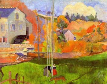 Paul Gauguin : Breton Landscape
